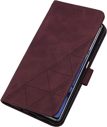 Miniatura 6 de Funda compatible con Xiaomi Mi 11T, funda tipo cartera Mi 11T Pro, de piel sintética, soporte para tarjetas de crédito con función atril, a prueba