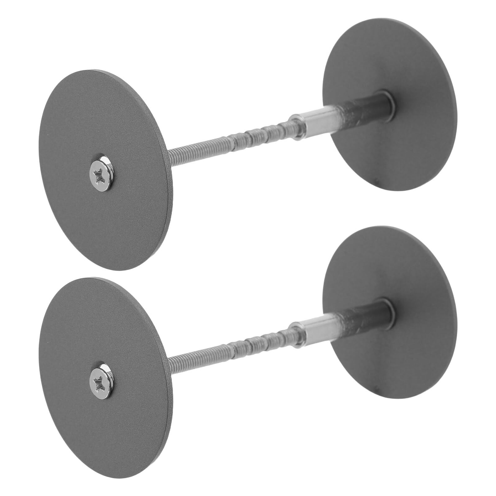 Placa de relleno para orificio de puerta Veemoon, tapa de agujeros de 50 mm para grosor 40-127 mm