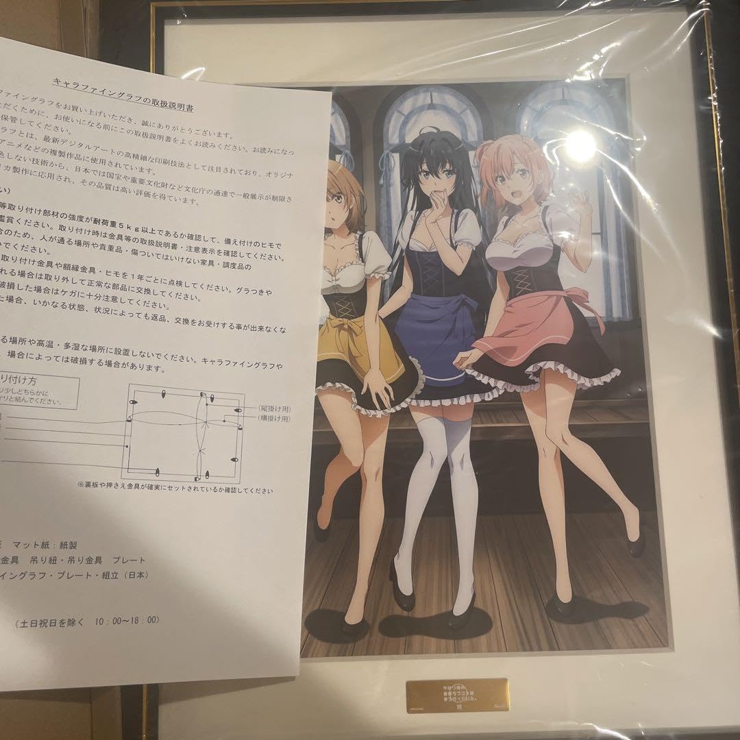 Amazon.co.jp: 雪乃＆結衣＆いろは キャラファイングラフ ディアンドル