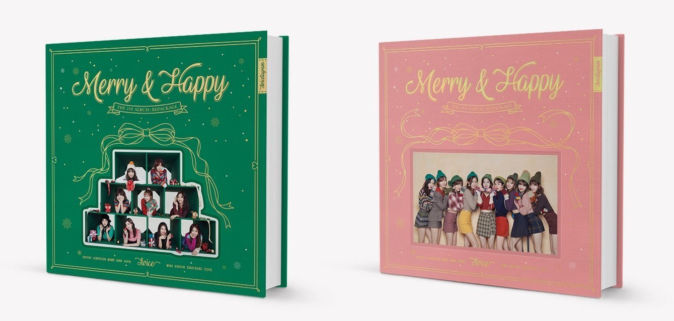 JYP Entertainment Twice - Merry & Happy [Merry + Happy ver. Set] 2  
