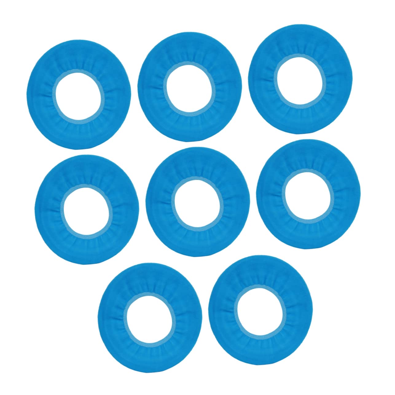 FELTECHELECTR 8pcs Disposable Toilet Seat Covers Thickened Comfortable Waterproof for Hospital Hotel Office Restroom