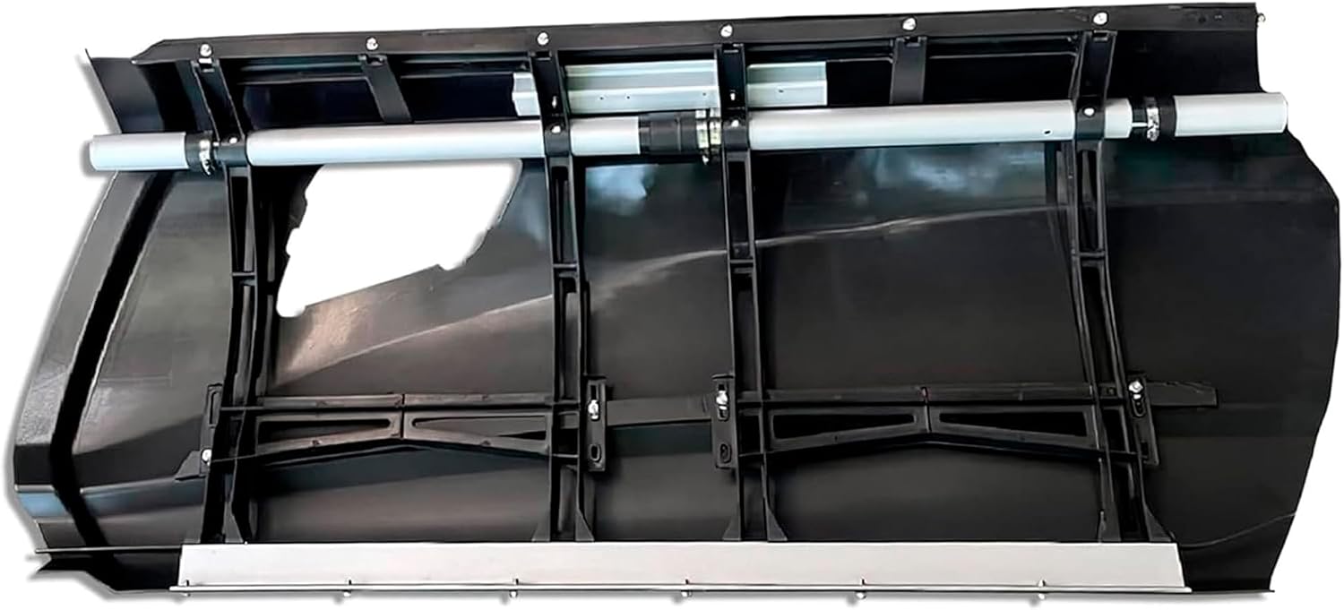 KOZAK Middle Fairing Skirt Panel 69" (176 cm) Right Passenger Side with Tube Compatible with Kenworth T680 2013-2021, Includes Logo, License Plate Frame, 2x 22" Windshield Wipers, and Reflective Vest