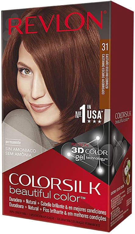 Revlon Colorsilk Beautiful Color Dark Auburn 31 1 Application