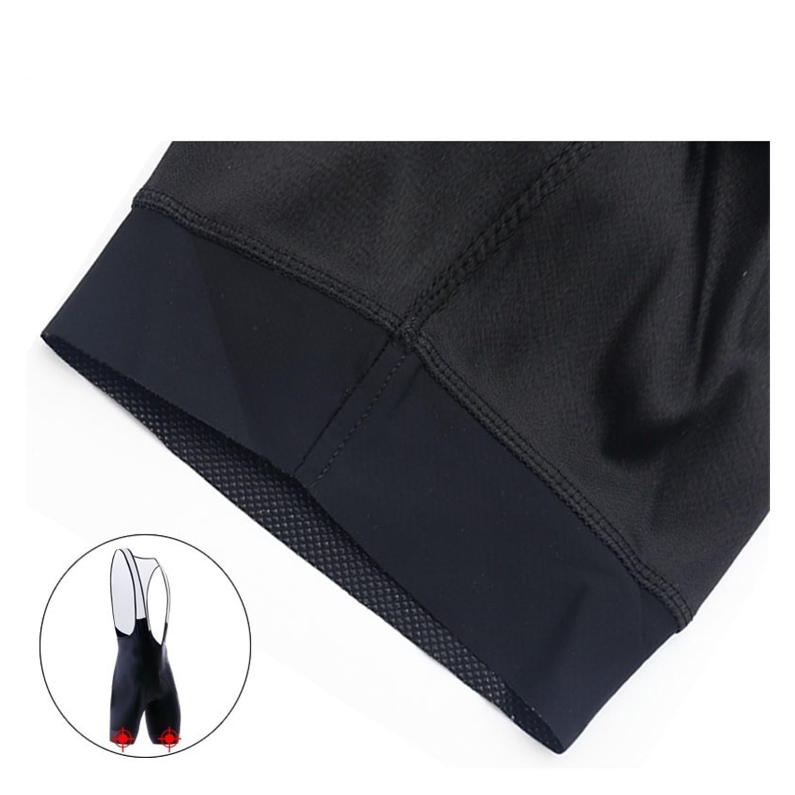 Culotte Ciclismo Hombre Pantalones Cortos de Ciclismo for Mujer, Pantalones Acolchados con Gel 5D for Bicicleta montaña, superelásticos a Prueba Golpes for y Carretera