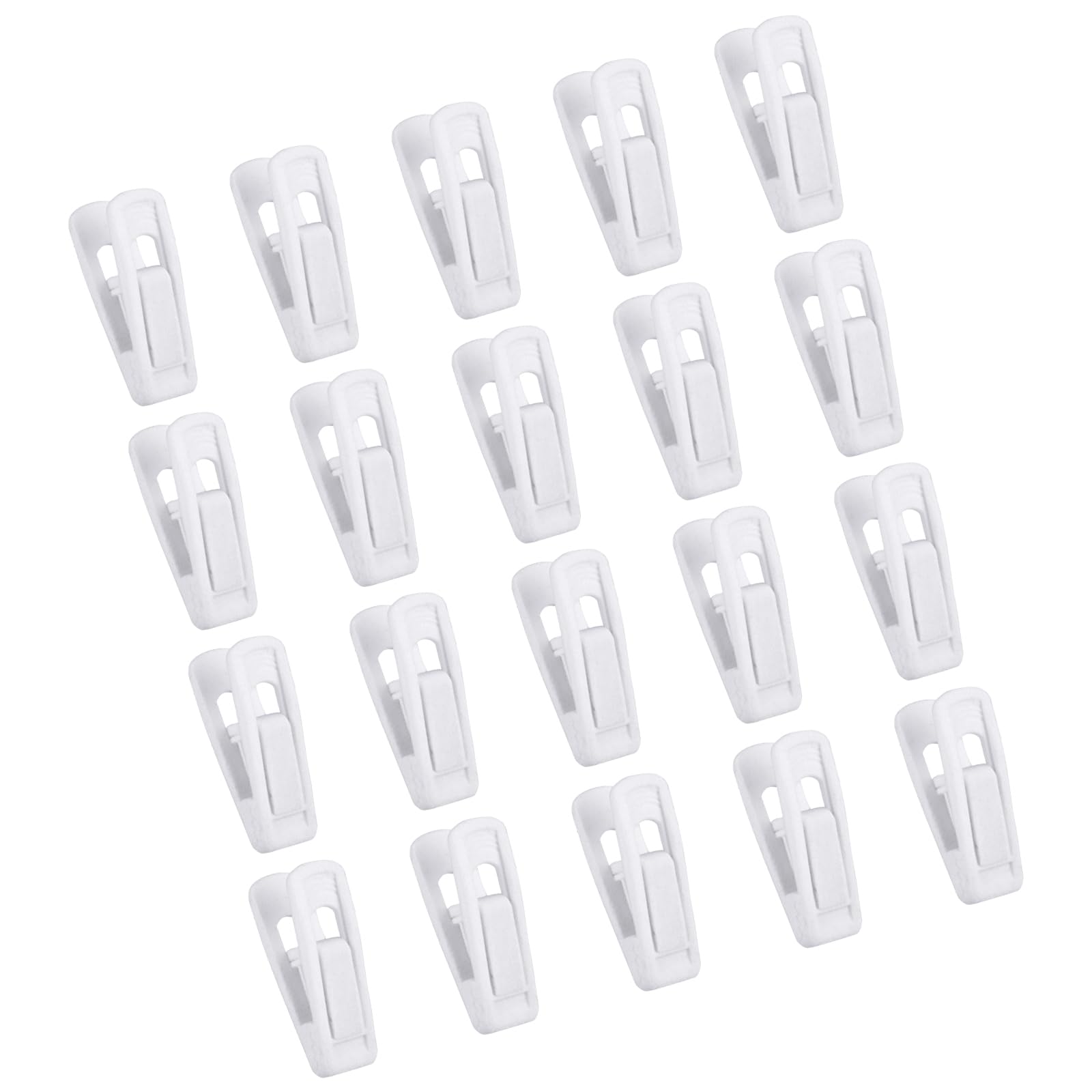 20pcs Soft Coated Garment Holder Clip Nonslip Design Showcasing Dresses Blouses Creative Projects Home Organization Clamps