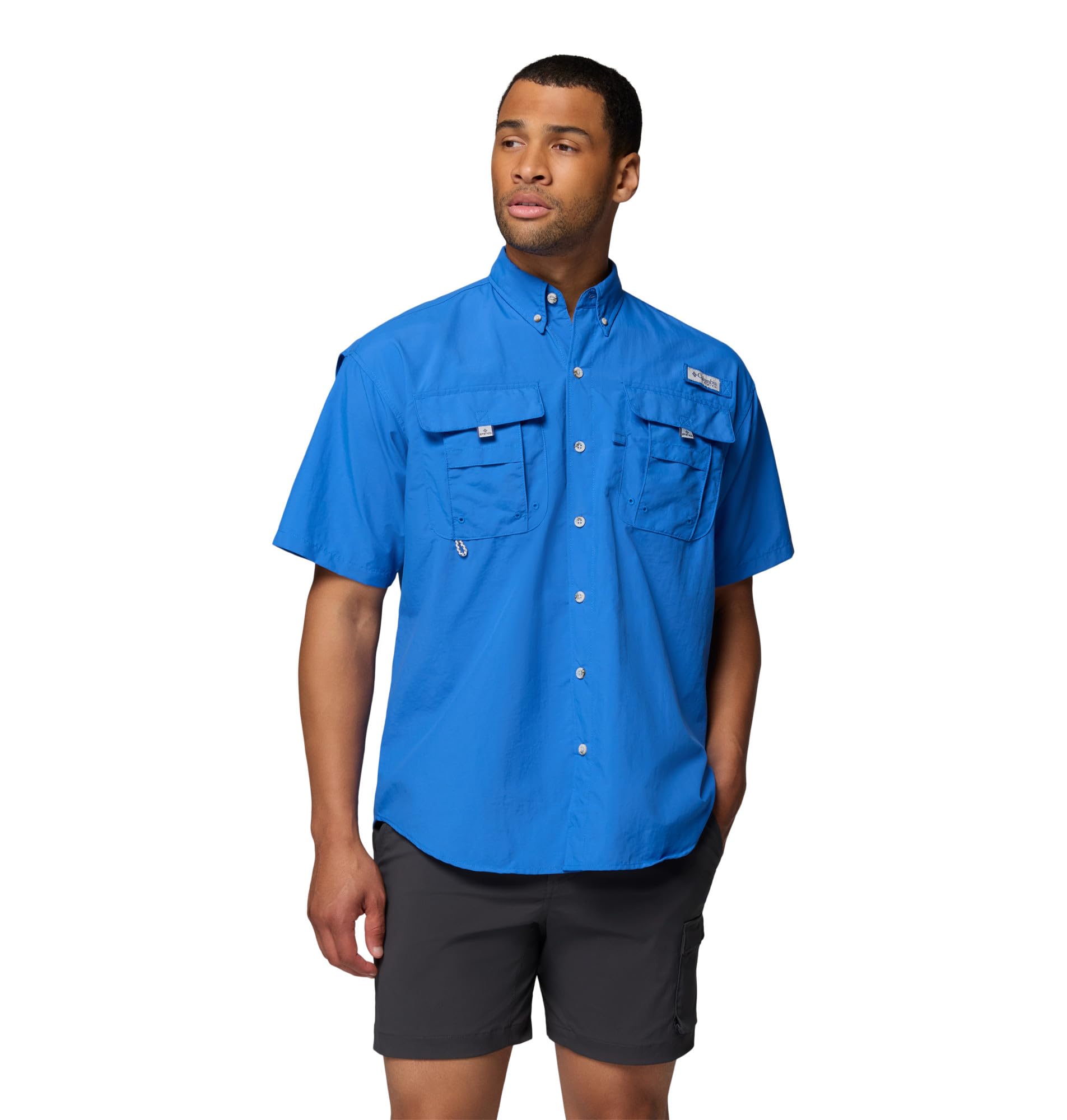 Columbia Men's PFG Bahama II Short Sleeve Fishing Shirt
