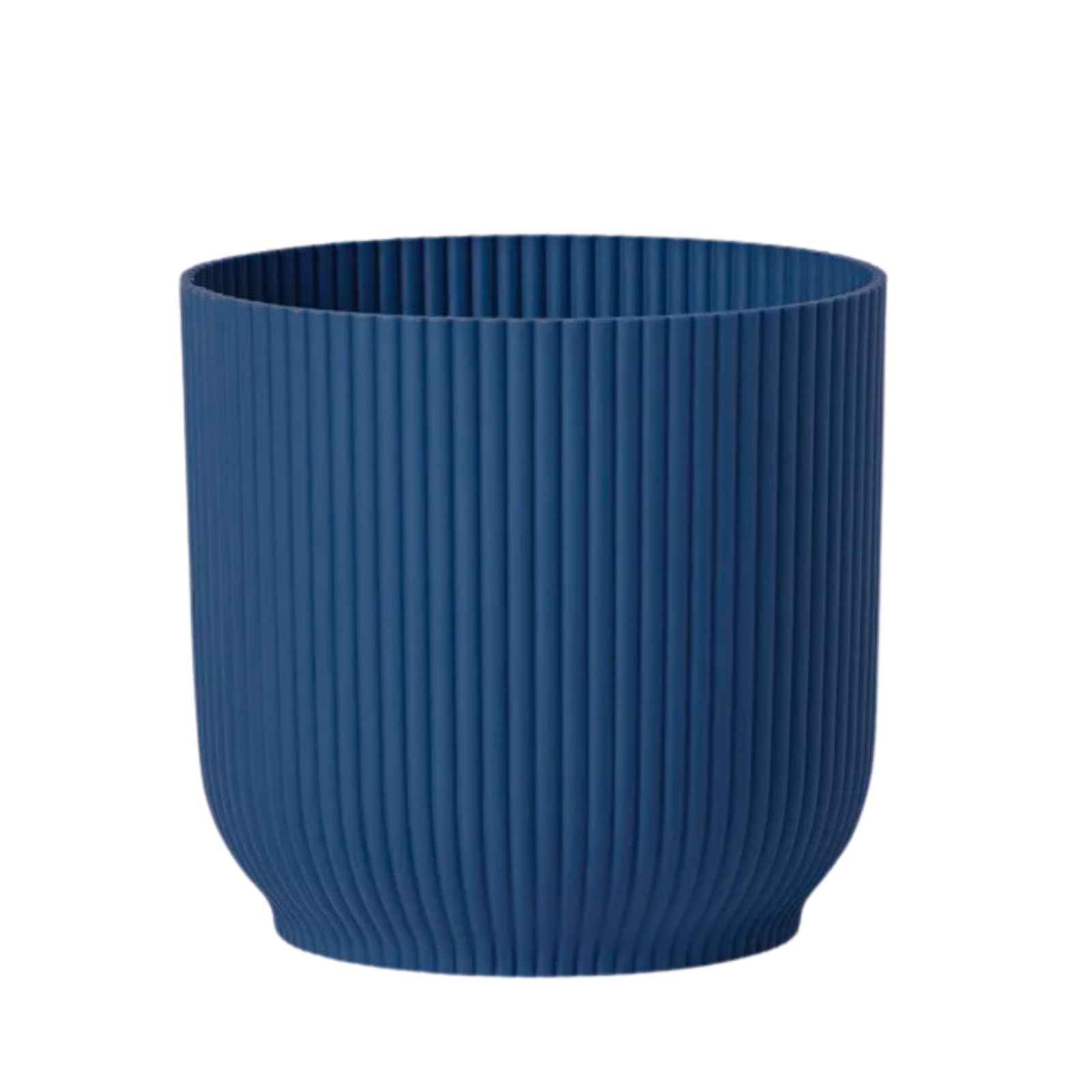 Caprican Deep Blue Vibes Blue Plant Pot – Stylish Indoor & Outdoor Flower Pots For Small Plants, Cute Plastic Plant Pots For Houseplants ( 11 Cm)