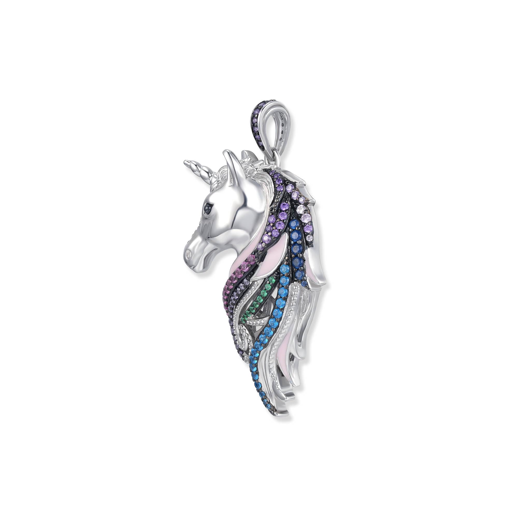 Seinerzeit FLORA & FAUNA Aurelia Einhorn Anhänger | Schmuckstück für Damen,