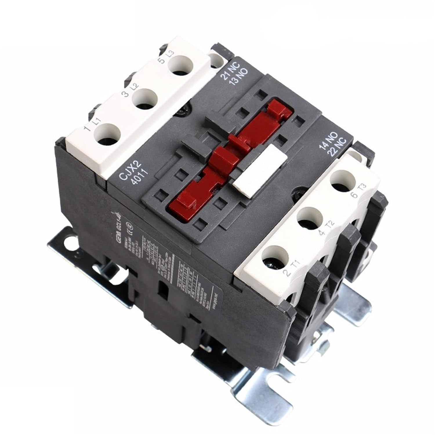 CJX2-4011 5011 6511 Industrial Magnetic Contactor 3 Phase40A 50A 65A Din Rail Contactor AC 220V Or 380V 1Pcs(CJX2-6511-220V)