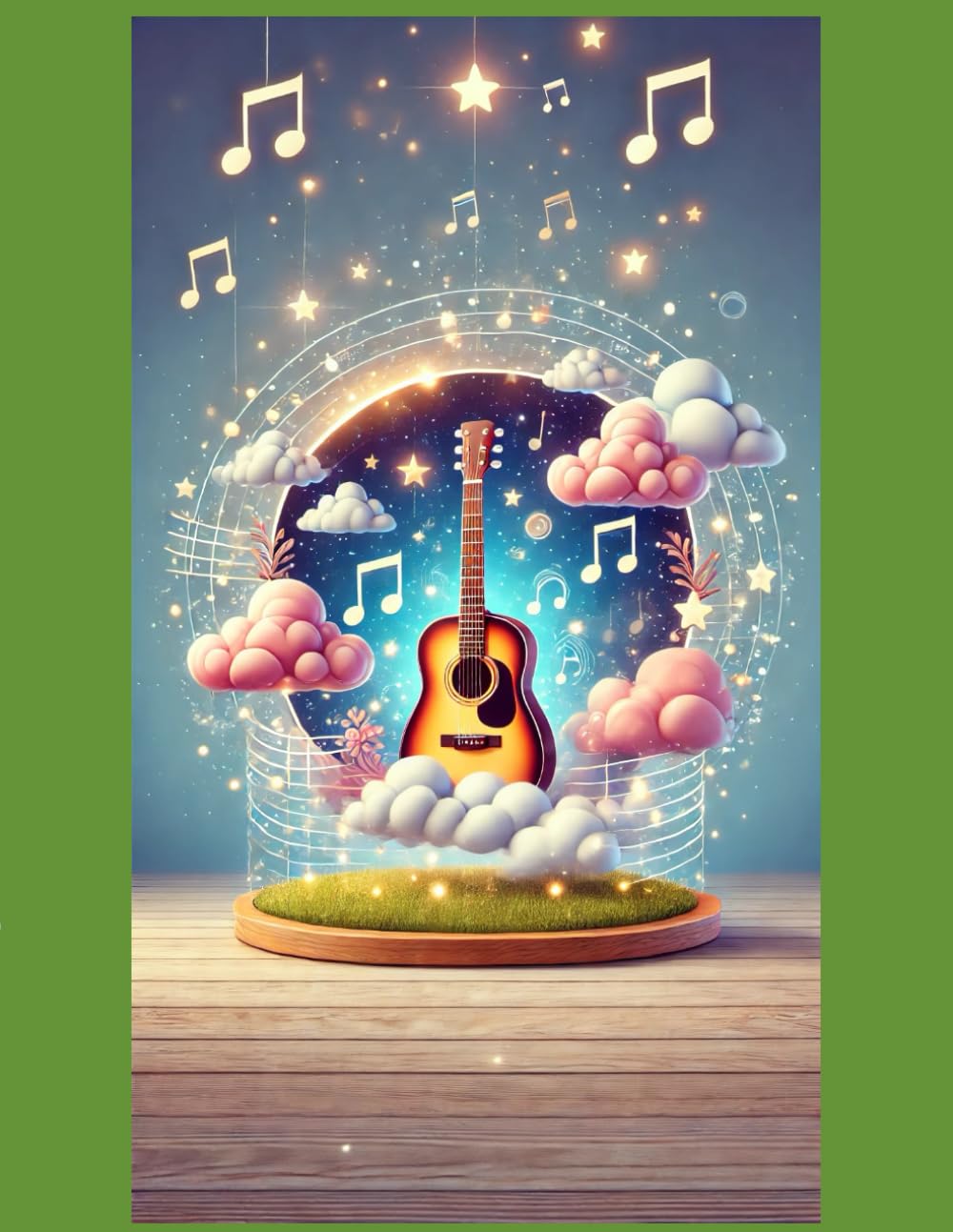 Guitar Tab Notebook Juro pour composer et suivre ses progrès quotidiens