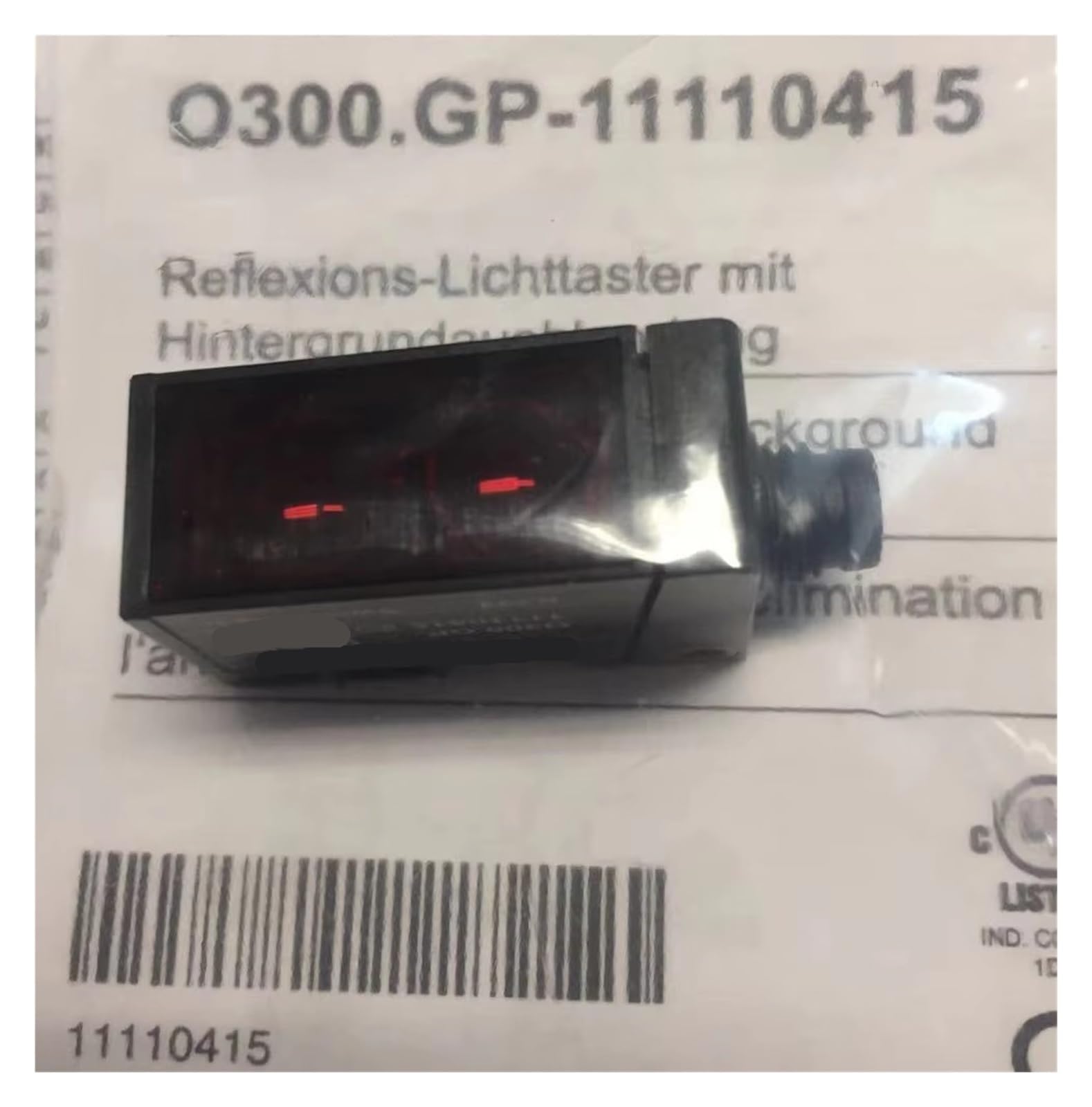 JHPWKRMU Photoelectric switch sensor O300.GP-11110415