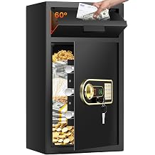 2.8 Cub Drop Safe for Business, Anti-Theft Drop Slot Safes for Money