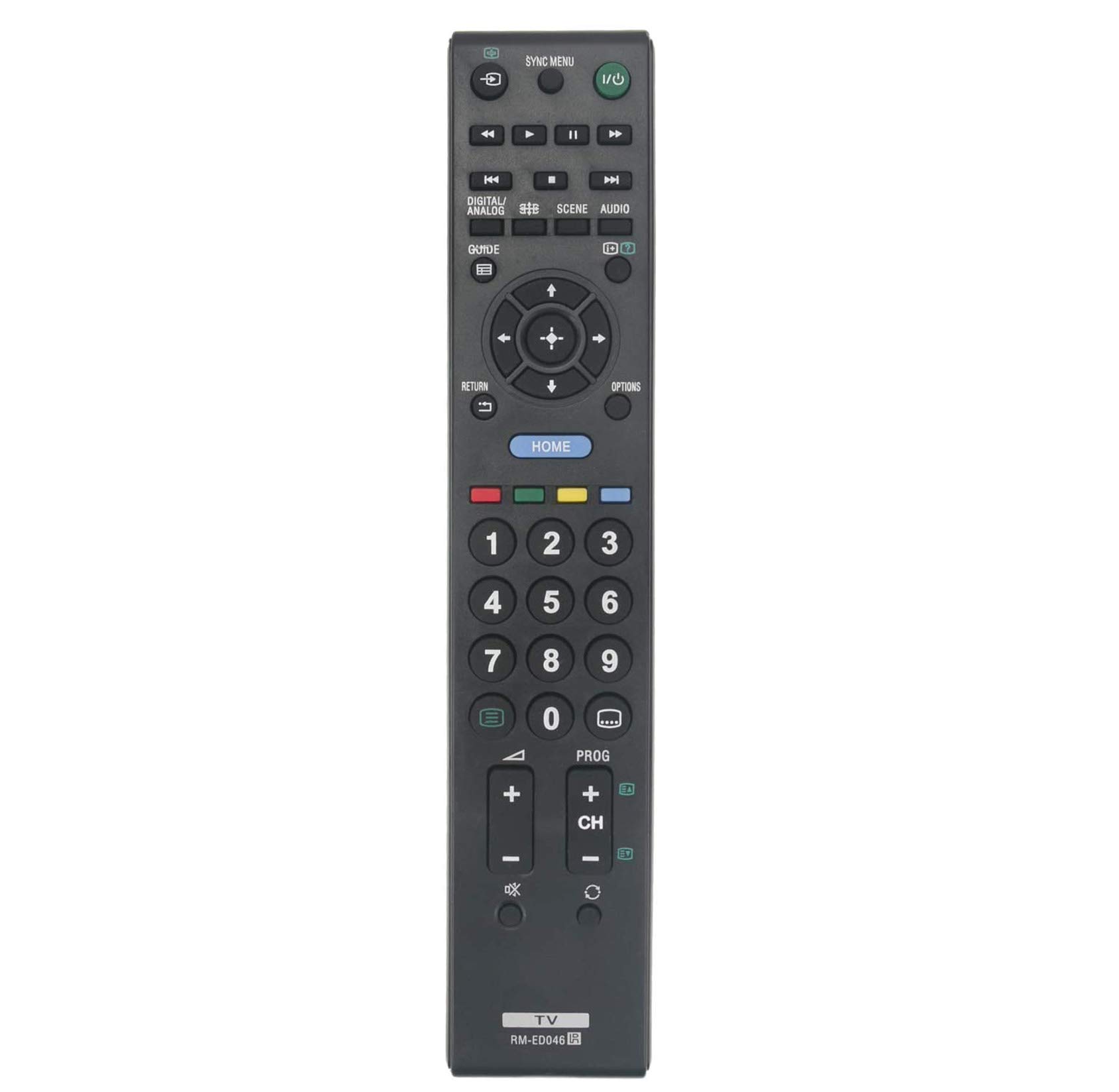 ALLIMITY Remote Control RM-ED046 Replaced for Sony Bravia TV KDL-22CX32D KDL-26BX320 KDL-32BX320 KDL-32BX420 KDL-32EX310 KDL-40BX420 KDL-42EX410
