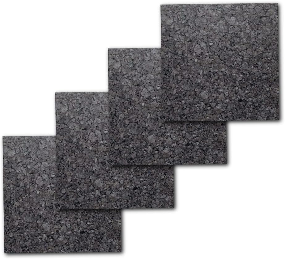 Cork Wall Tile Squares - Dark (4 Count)