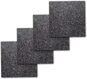 Jelinek Cork Dark Wall Tiles 12 x 12 Inches (4 Pack)