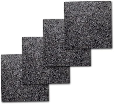 Jelinek Cork Dark Wall Tiles 12 x 12 Inches 4 Pack