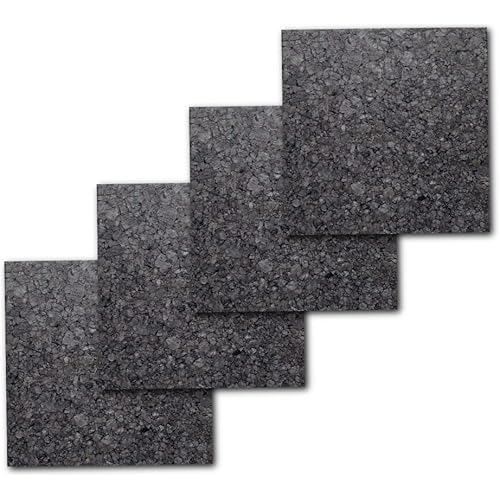 Cork Wall Tile Squares - Dark (4 Count)