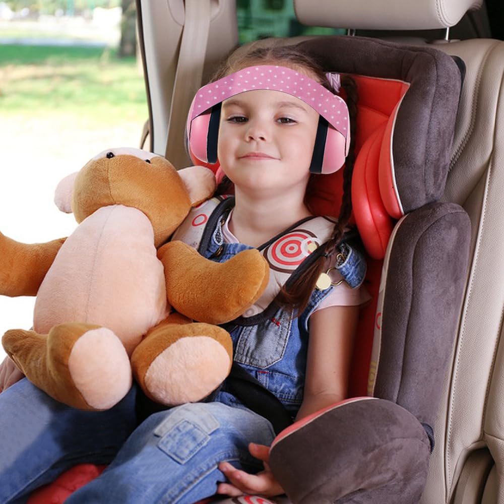 Jiahuade Cuffie Neonato Antirumore,Cuffie Protezione Udito Bambini,Cuffie per Concerti Bambini,Cuffie di Sicurezza,Protezione dell'udito per Bambini,Protezione Acustica per Bambini