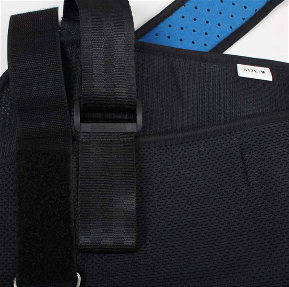Cabestrillo médico diseñado ergonómicamente para Huesos Rotos y fracturados, cirugía de Hombro, dislocación, esguince, distensión(Size:Large)