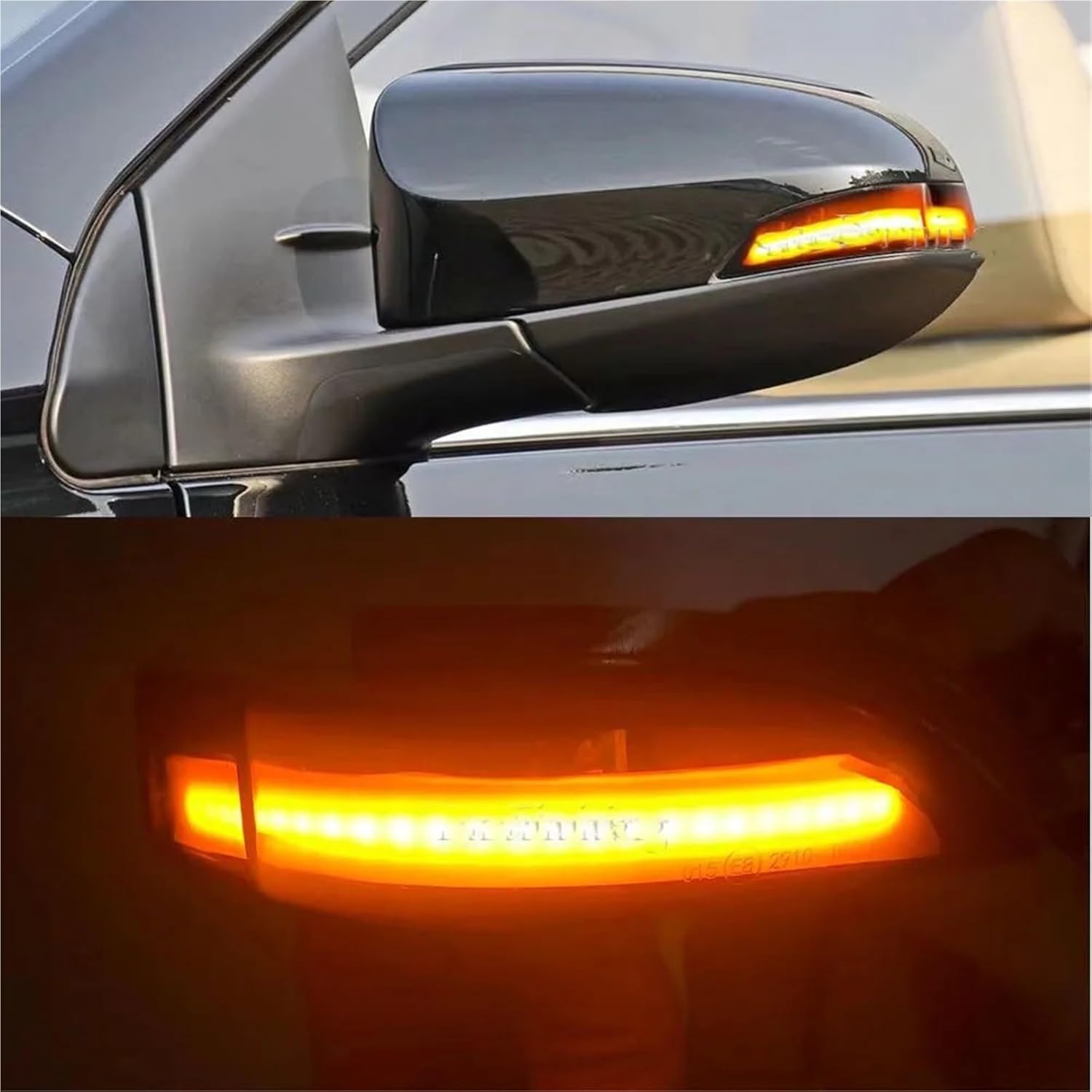 Blinker Side Mirror Indicator Turn Signal Light Lamp Bulb Compatible with Toyota Camry Corolla Yaris VENZA Car Styling(Simple Yellow)