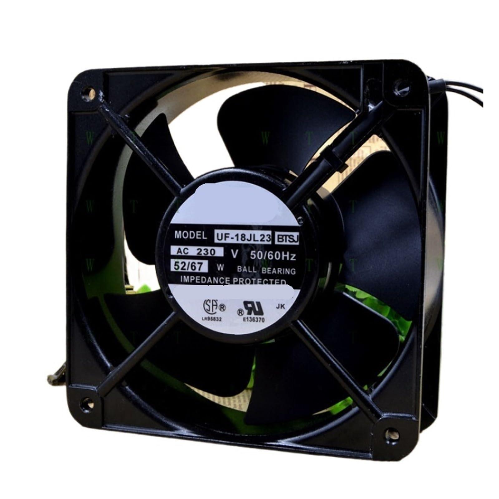 YMUGUEGH UF-18JL23 230V 52 / 67W 18060 cooling fan