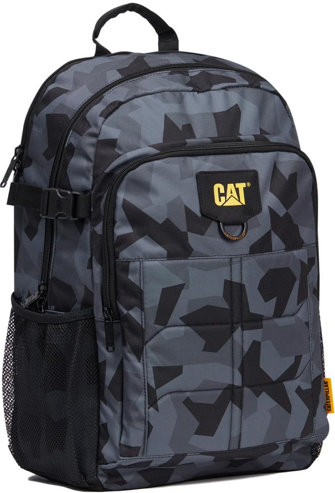 Caterpillar CAT Millennial Classic 84055-676 - Mochila grande de 31 l para hombre y mujer, mochila impermeable para portátil y accesorio de estilo de vida, color negro y gris