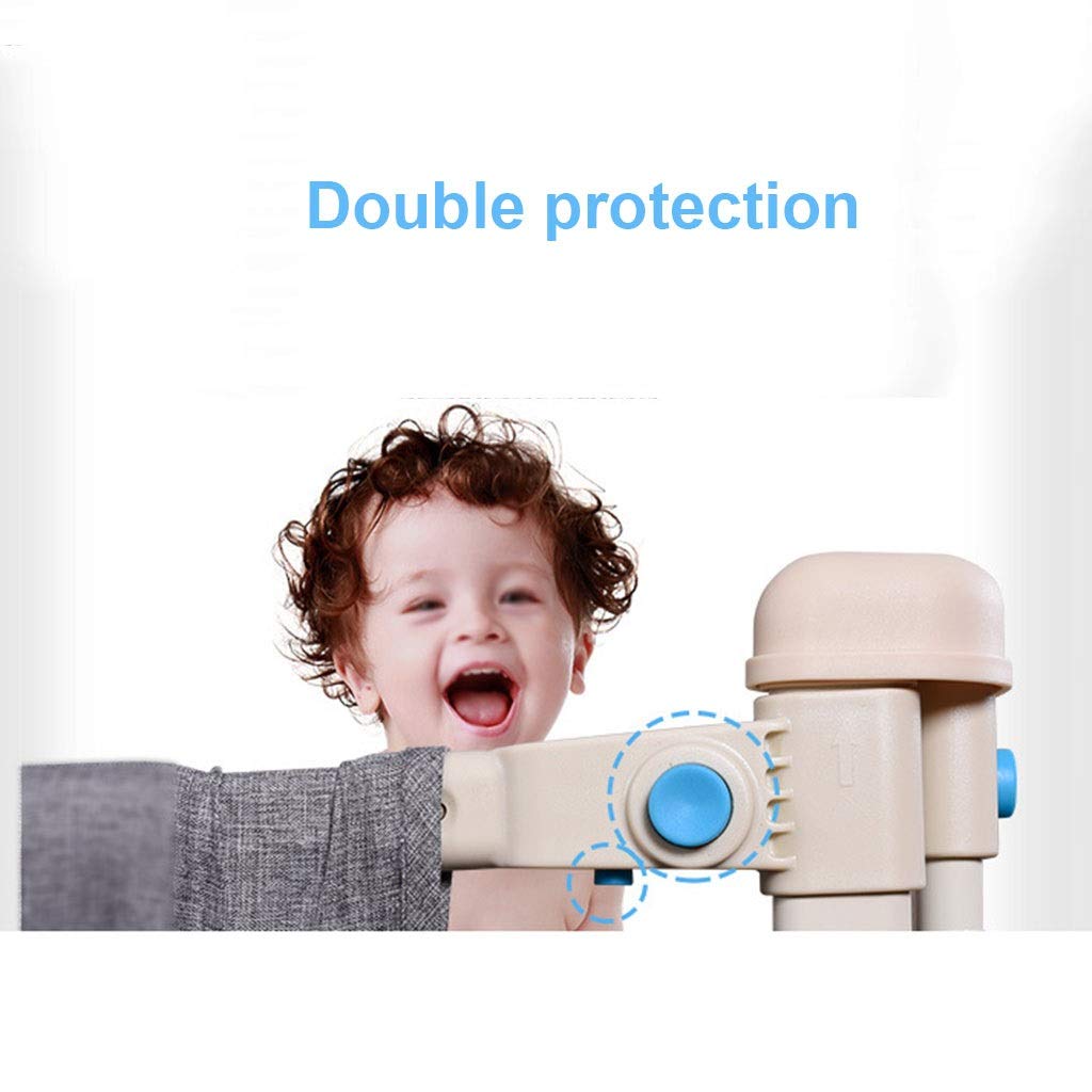 Barandilla de cama alta de seguridad para bebés, barandilla para cama de bebé, barandilla plegable extra ancha anticaídas para niños, barandilla de cama extra fuerte (tamaño: A-180 cm)