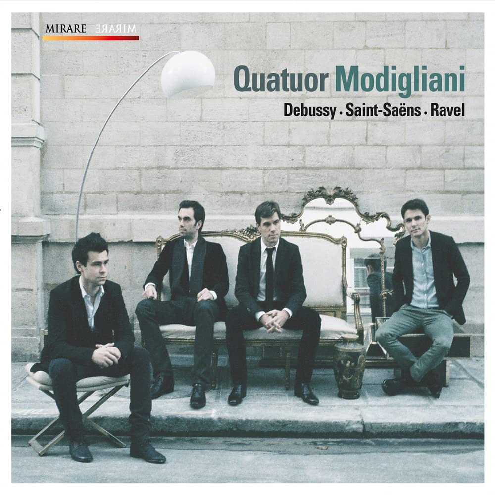 Quatuor Modigliani: Debussy/Saint-Saens/Ravel