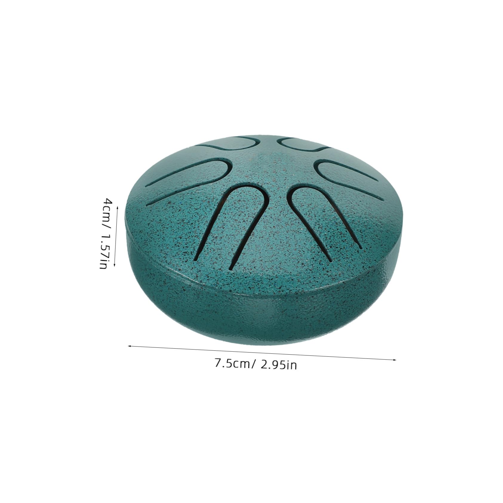 BESPORTBLE 1Set Tongue Drum Hand Drum Percussion Instruments Portable Ethereal Sound for Beginners Includes Drumsticks Accessories Durable