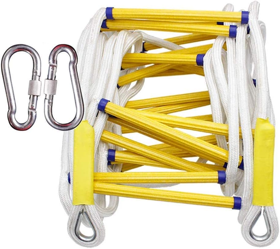 Fire Rope Ladder, Portable Compact Flame Resistant