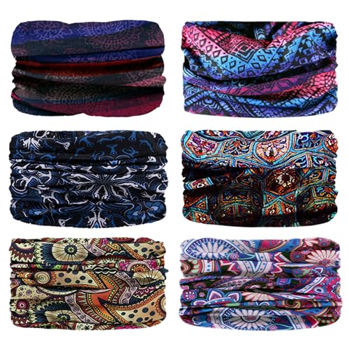 Image of JOEYOUNG Headwear, Bandana, Neck Gaiter Head Wrap Headband Balaclava Magic Scarf