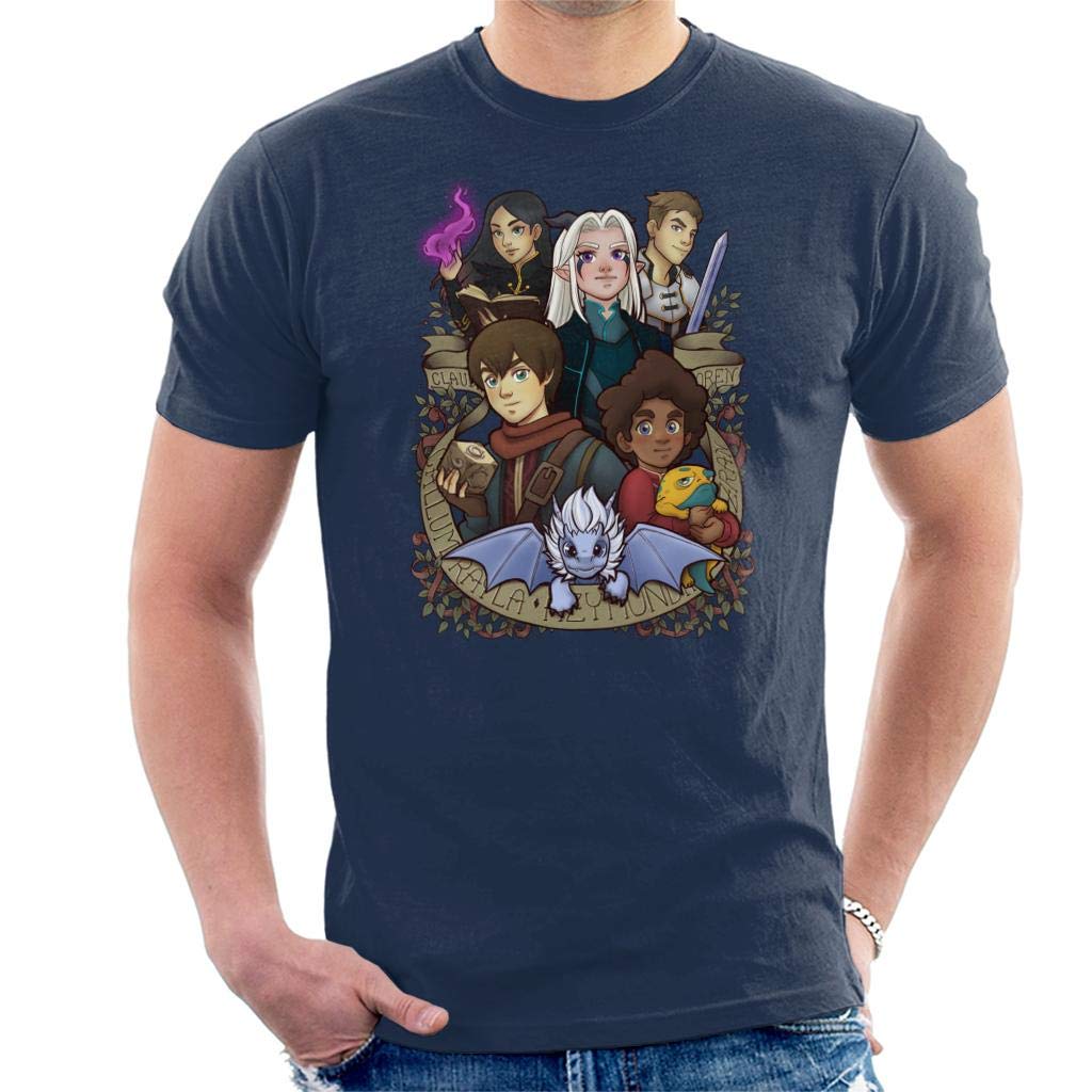 The Future King Dragon Prince Men's T-Shirt Navy Blue