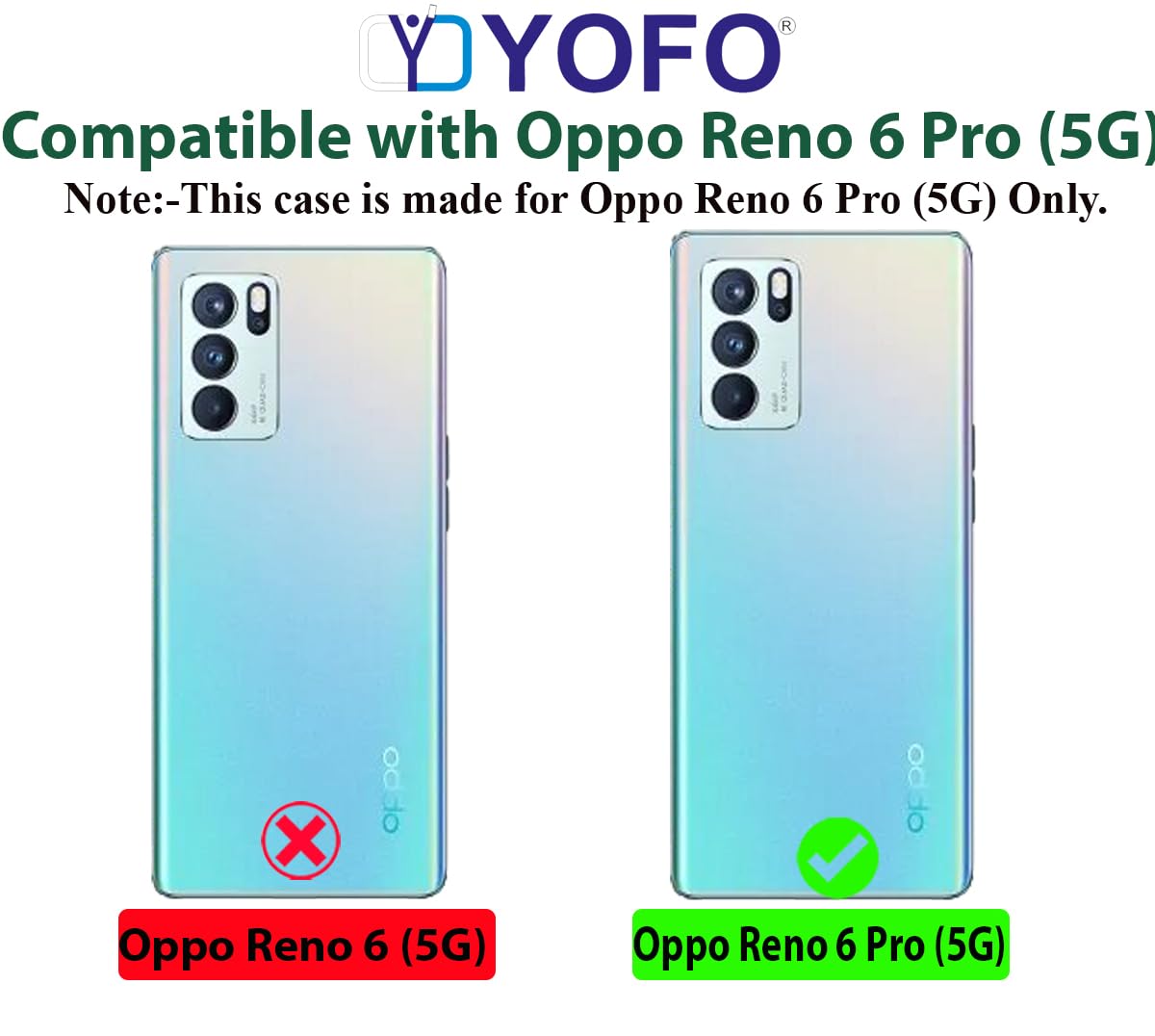 Oppo Reno 6 Pro Back Cover - Transparent & Protective -2 Oppo Reno 6 Pro Back Cover - Transparent & Protective -2