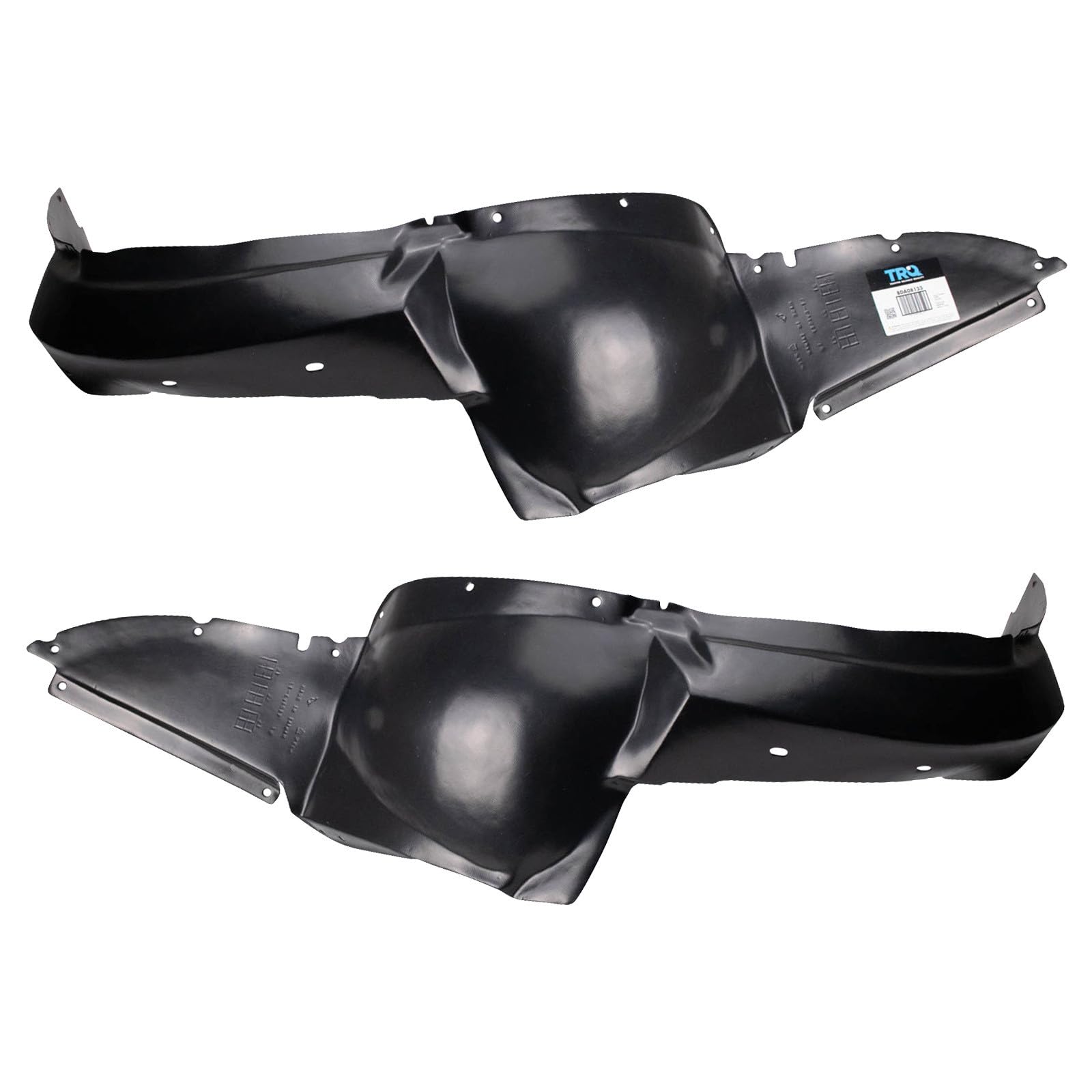 TRQ Front Inner Fender Liner Set | For 2005-2010 Chevrolet Cobalt 2007-2009 Pontiac G5 GM1250121 GM1251121