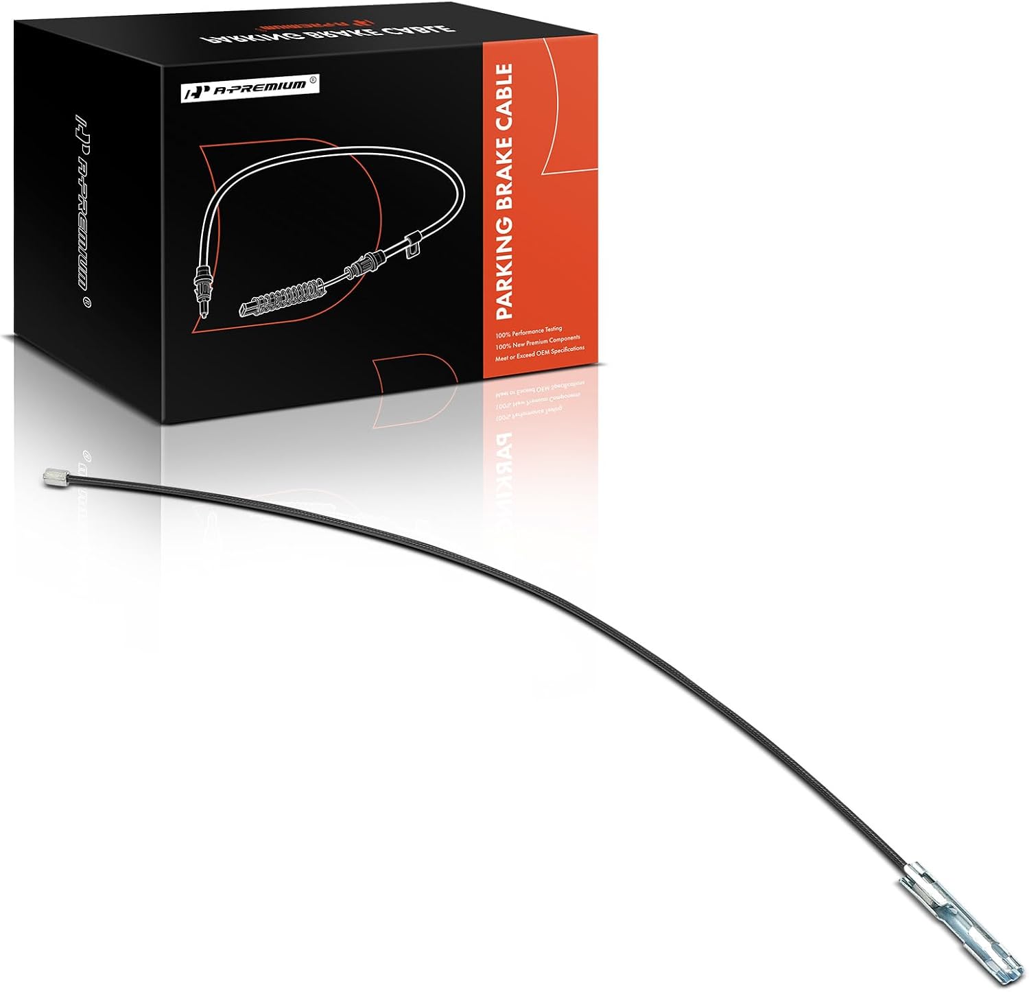 A-Premium Intermediate Parking Brake Cable (fits Dodge Dakota 1997–2004)