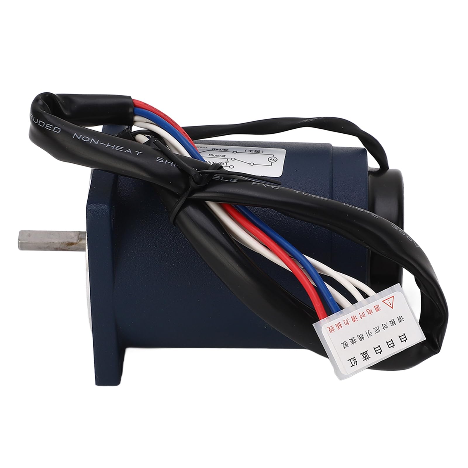 Motoriduttore con Riduttore 6 W con Regolatore di velocità, Regolabile Motoriduttore Elettrico Monofase (10 a 1400 RPM)