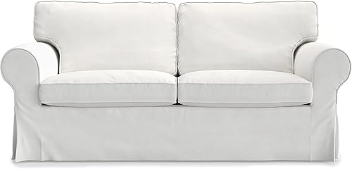 Miniatura 8 de MASTERS OF COVERS Funda de repuesto para sofá Ektorp de 3 plazas, hecha para la funda de sofá IKEA Ektorp de 3 plazas (Océano Oscuro) - NO es Funda