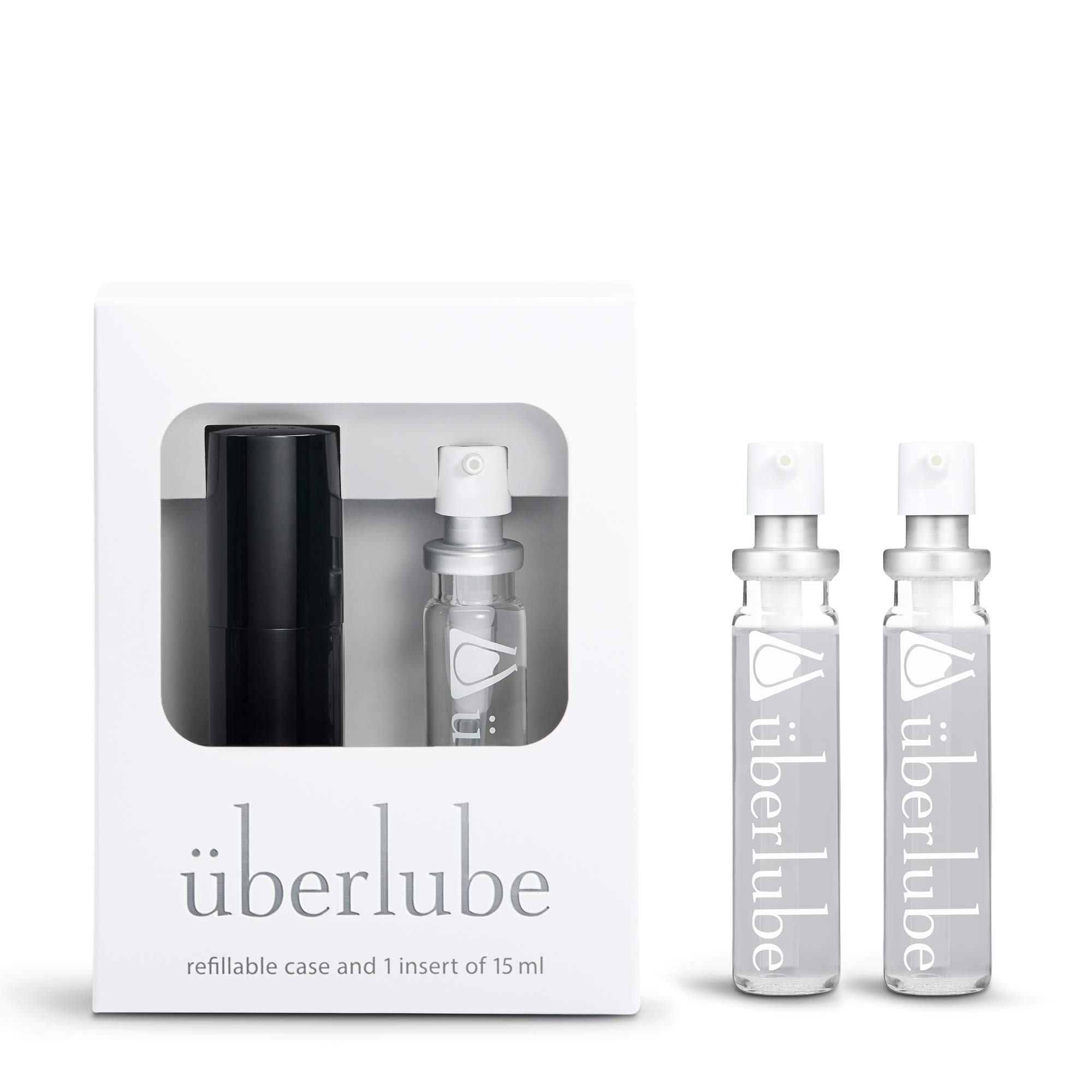 berlube Travel Lube | Persnliches Silikon Gleitgel Vitamin E | Duftfrei,  Geschmacksneutral, Keine Rckstnde, Funktioniert Unter Wasser  15 ml  Schwarzes Kit + Zwei Nachfller (insgesamt 45 ml) : Amazon.de: Drogerie &  Krperpflege