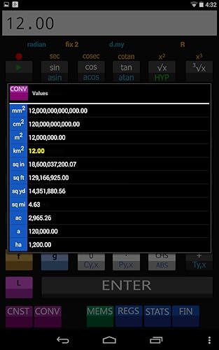 A Scientific and Financial RPN Calculator (HP-12C & HP-15C likewise)