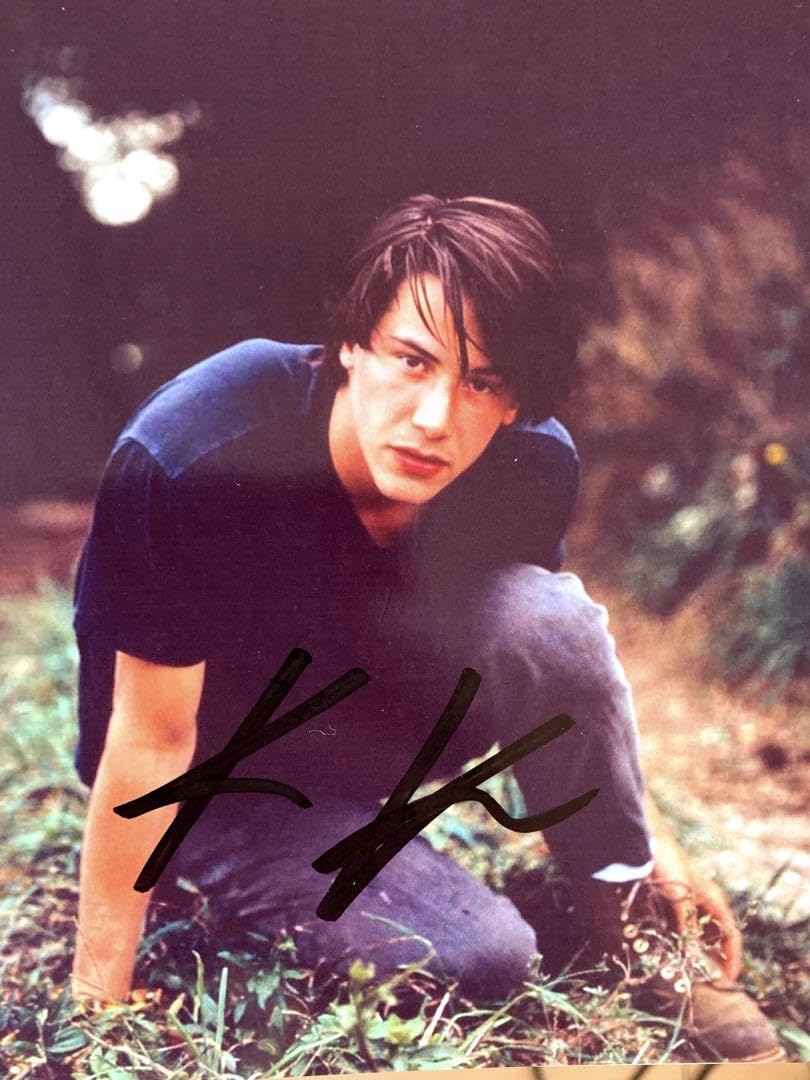 キアヌ・リーブス直筆サイン入り2Lサイズ写真…Keanu Reeves キアヌ・リーブス直筆サイン入り2Lサイズ写真…Keanu Reeves