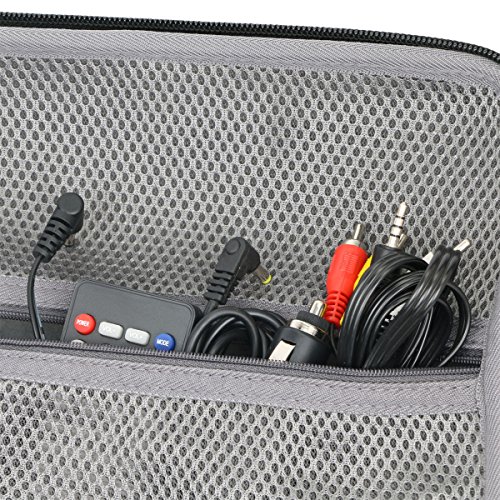 Hard Travel beschermhoes etui tas voor WONNIE 10.5" / APEMAN 10.5'' / DBPOWER 10.5" draagbare DVD-speler van CO2CREA (case voor DBPOWER 10.5'') - Image 4
