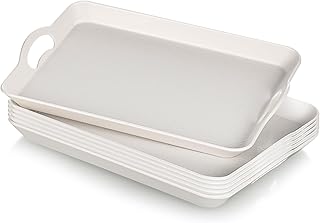 25 Easy DIY Home Decor Wood Project Ideas for Beginners 70 6 Pcs Serving Trays with Handles Trays for Eating 16 x 11 Inch Multi Pur...