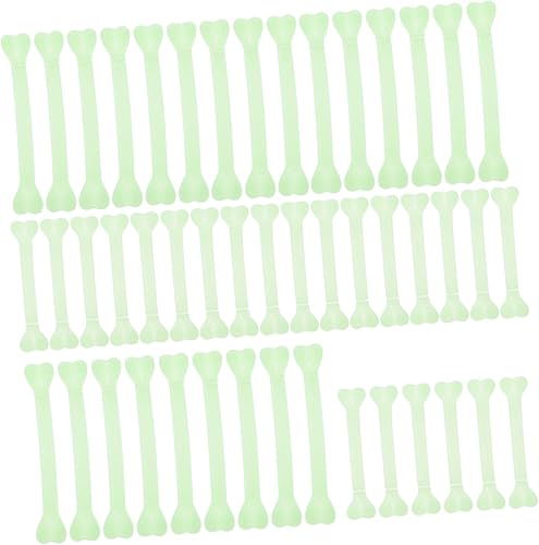 Bolsa de huesos de Halloween, 48 piezas de huesos falsos de Halloween, esqueleto de Halloween, decoración de fantasma, decoración de Halloween,