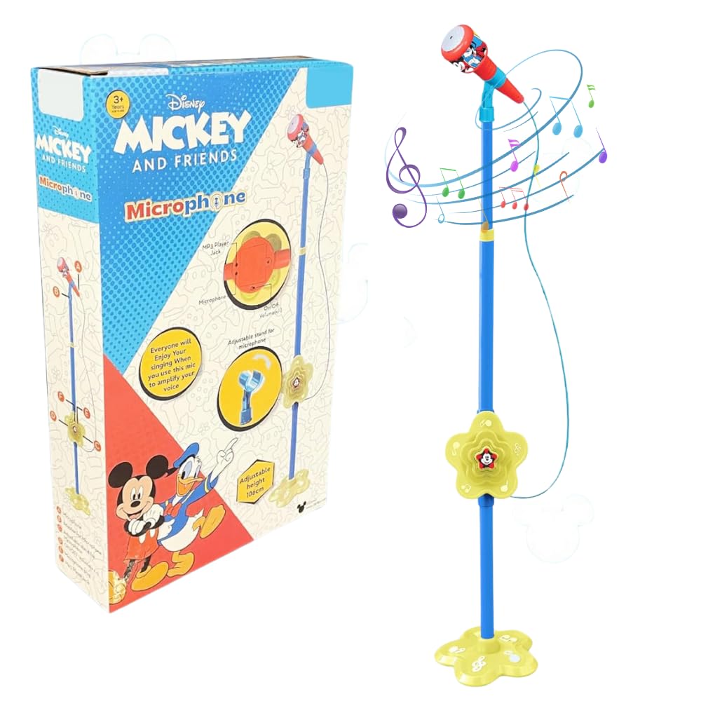 Buy Estilo Microphone Toy with Adjustable Stand | Music Karaoke