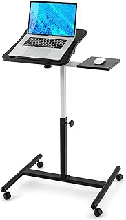 Tatkraft Vanessa Can Change Angle and Orientation Elevating Table from Scandinavia, Movable, Standing Desk, Side Table, Couch, Bedside, Nursing, Study, Work, Computer Desk, PC Desk