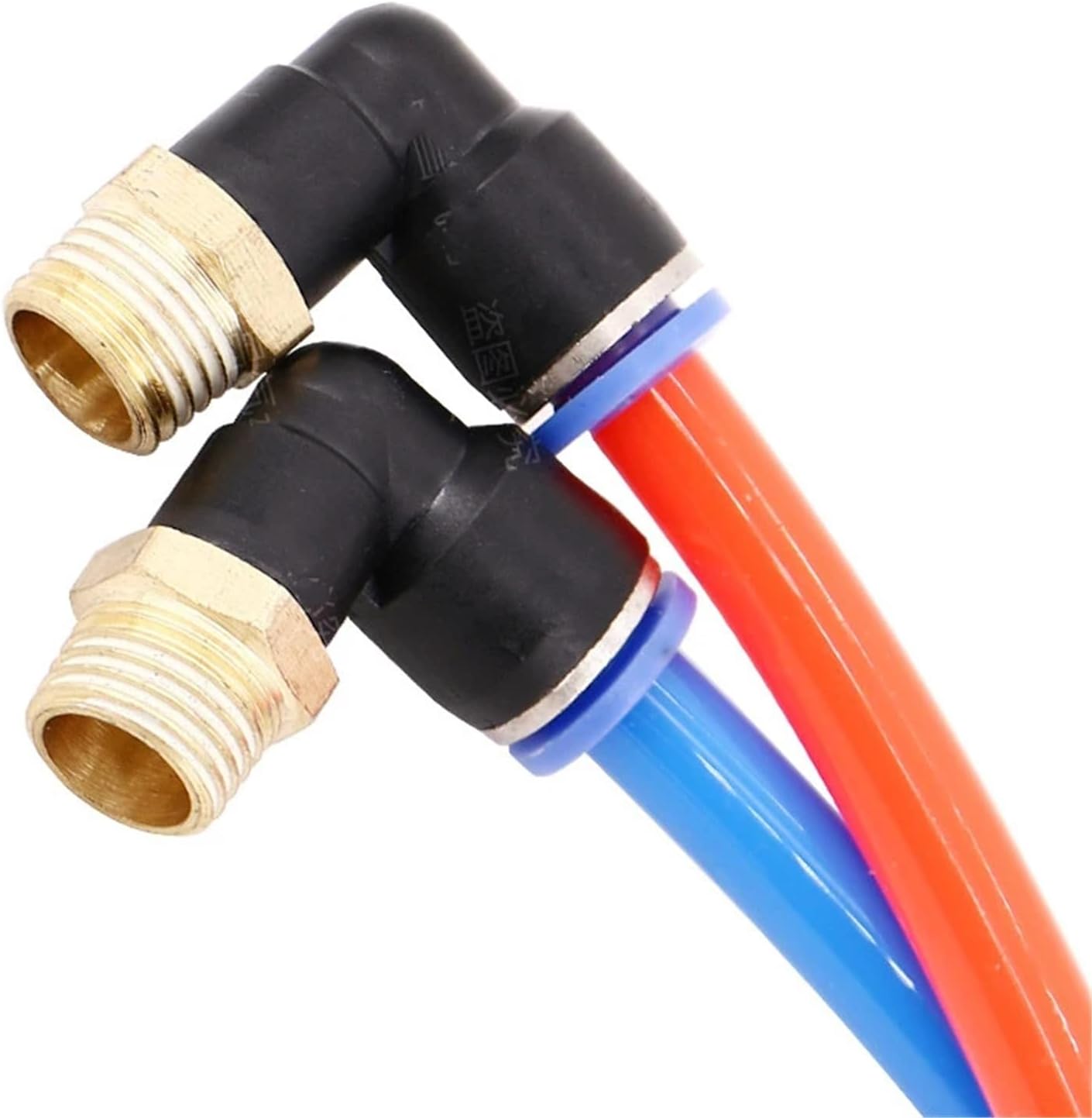 PL Pneumatic Connector 4mm-12mm Hose OD 1/8 "1/4" 3/8 "1/2" Thread Tube Elbow 1Pcs(PL8-01)