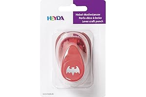 Baier & Schneider Heyda 203687465 Motif Punch: Halloween Essential for Spooky Paper Crafts