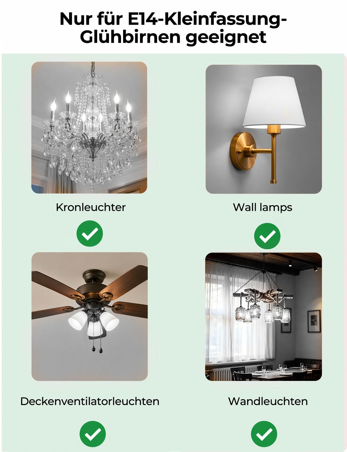 iLC E14 Led Lampe 5W (ersetzt 40W) RGBW mit Fernbedienung kaltweiße 5700K Ambiente RGB Farbwechsel Farbige Birne Leuchtmittel Dimmbare (4er-Pack)