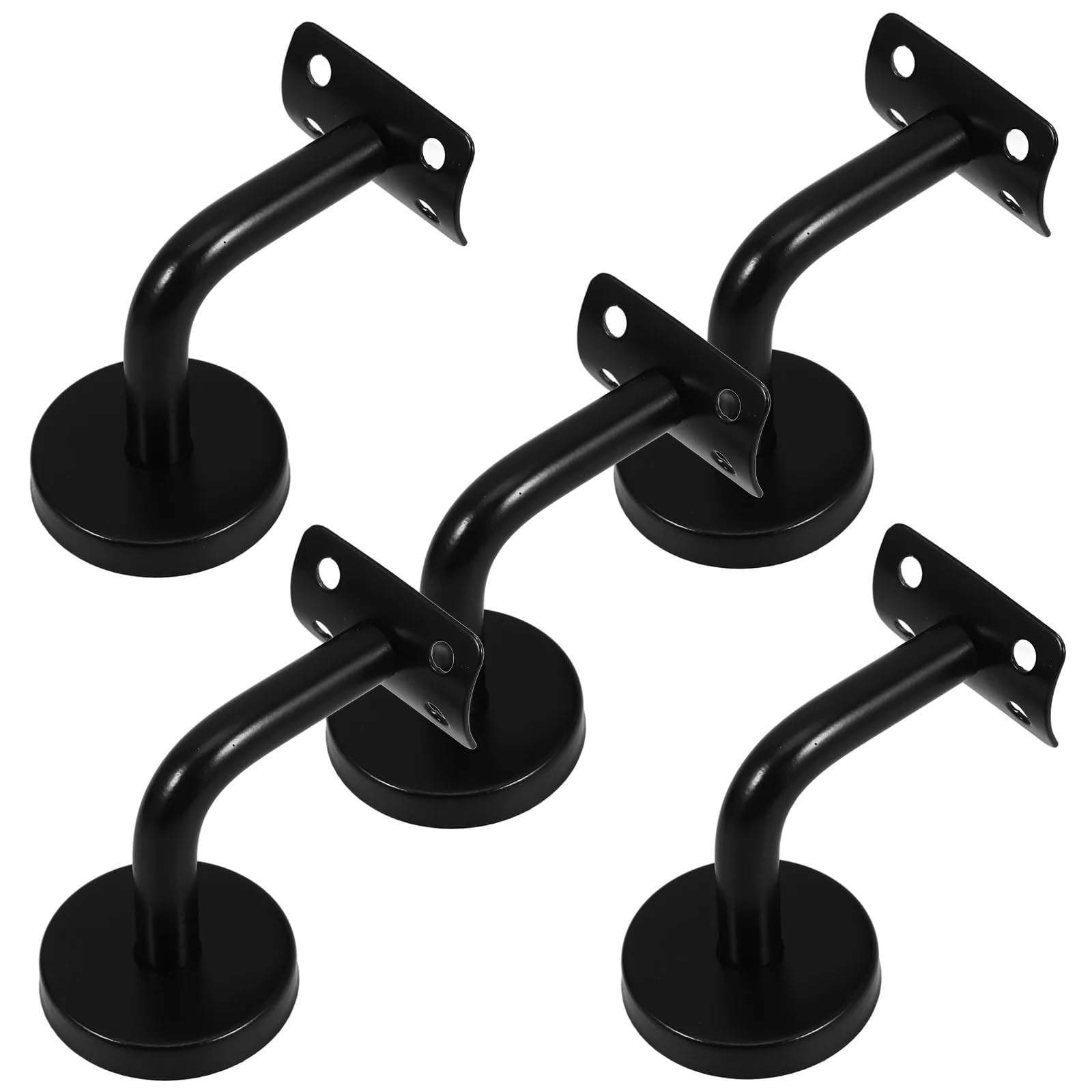 VAYEODEYU Handrail Brackets 10pcs Stair Rail Supports Wall Mount Stainless Steel for Stair