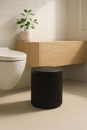 Sas Haus Banyo Mutfak  p Kovas  6 Litre Siyah Plastik 3372